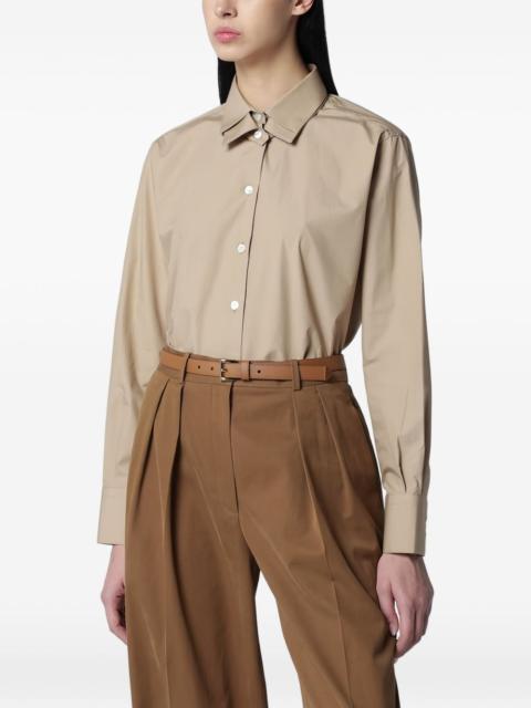 RÓHE double-collar shirt