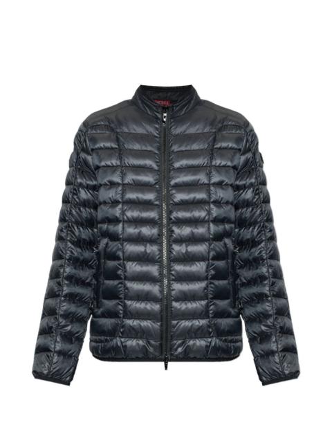 Diesel quilted zip jacket
