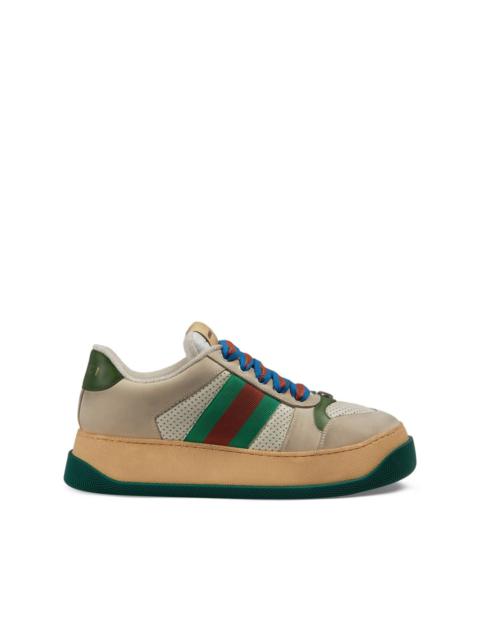 GUCCI Screener low-top leather sneakers