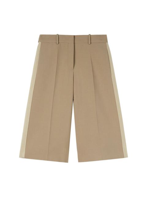 Jil Sander wool tailored Bermuda shorts