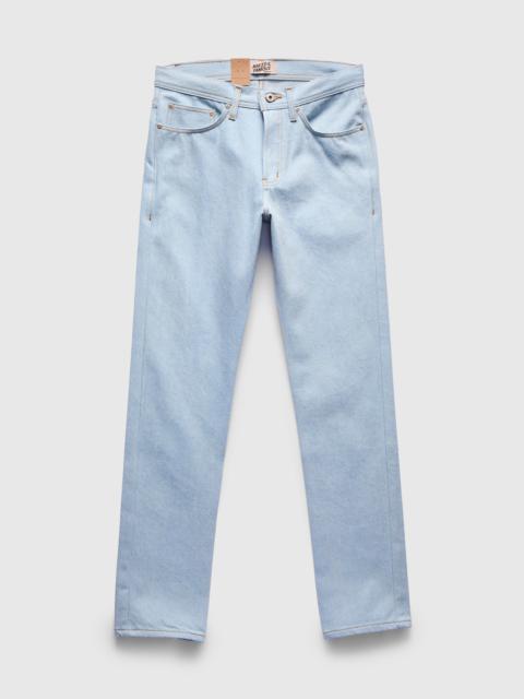 Naked & Famous "Secret Agent" 14oz Bleach Blue Denim - Weird Guy Fit