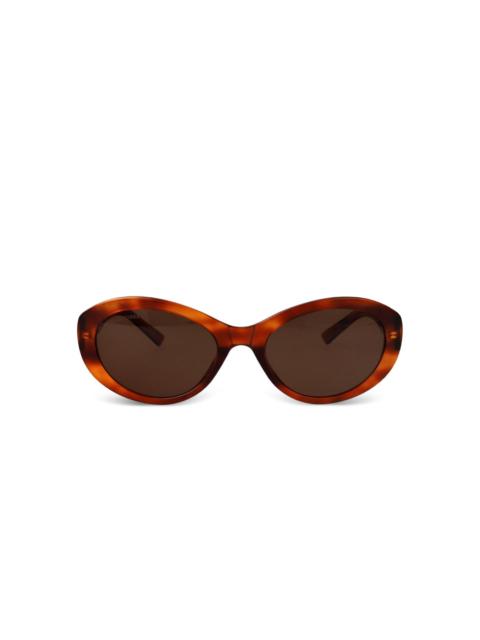 BALENCIAGA oval-frame sunglasses