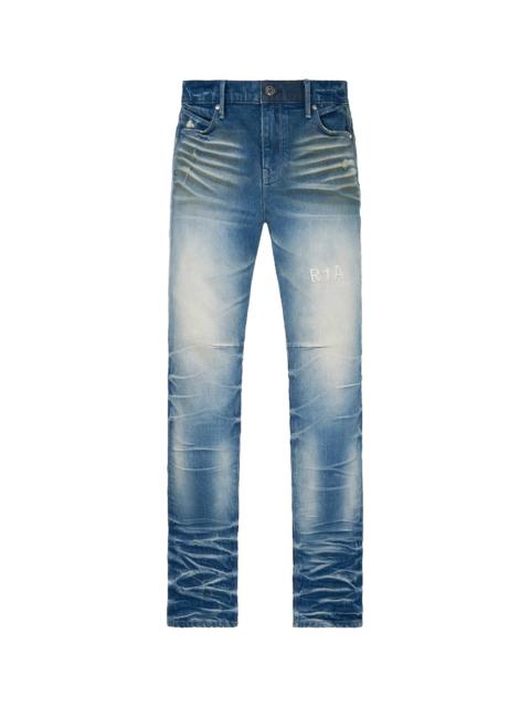 RTA Olivier Skinny Denim Jeans "Medium Blue" MF23D677 B1838STMDB