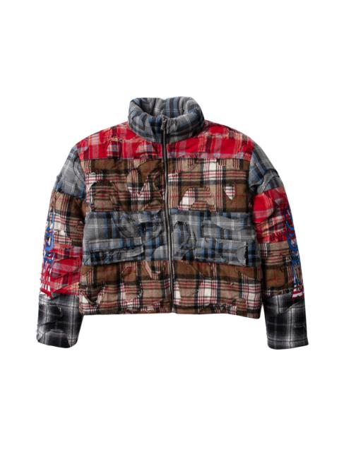 WHO DECIDES WAR RUIN FLANNEL PARKA