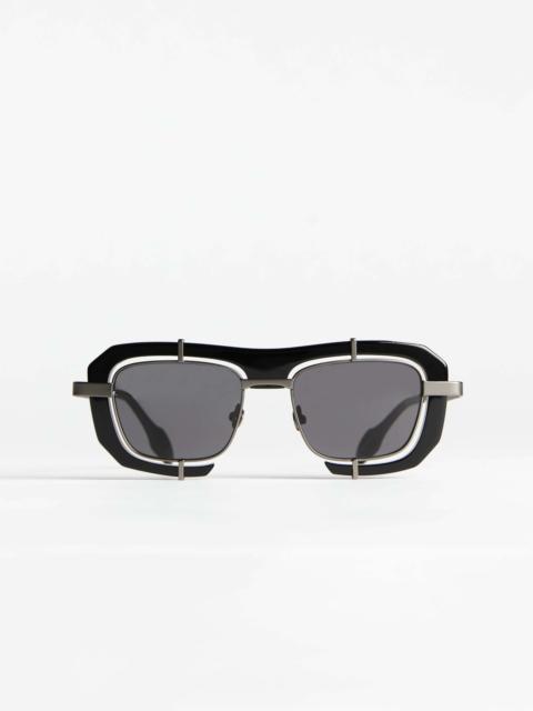 JW Anderson JWA03 GEOMETRIC SUNGLASSES IN BLACK