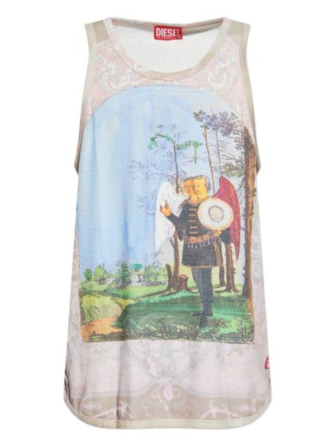 Diesel T-Aly graphic-print tank top