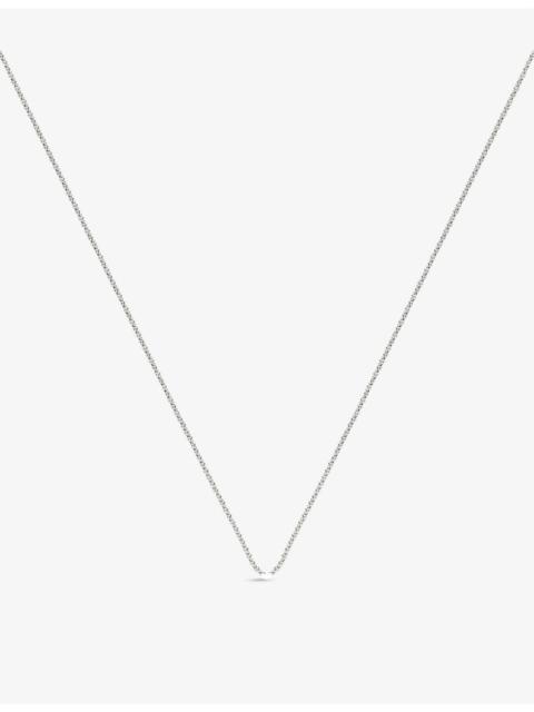 MONICA VINADER "Sterling silver adjustable 15-17"" rolo chain"