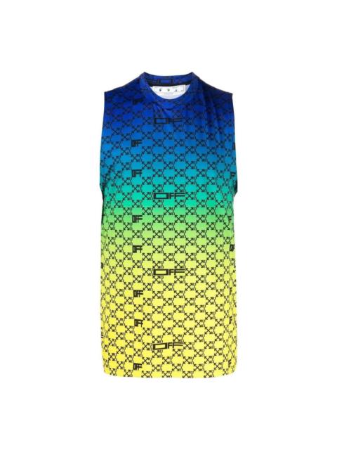 Off-White Off-White Athl Monogram Tank 'Multicolor' OMVA033S22FAB0018410