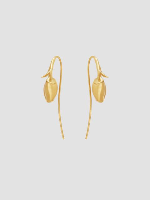 Erdem BLOOM LOOP EARRINGS