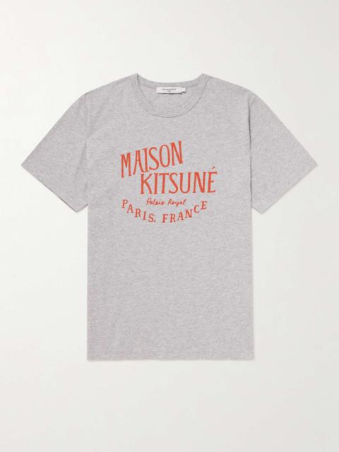 Maison Kitsuné Logo-Print Cotton-Jersey T-Shirt