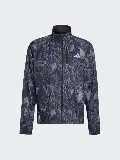adidas ADI365 Running Animal Print Iconic Jacket