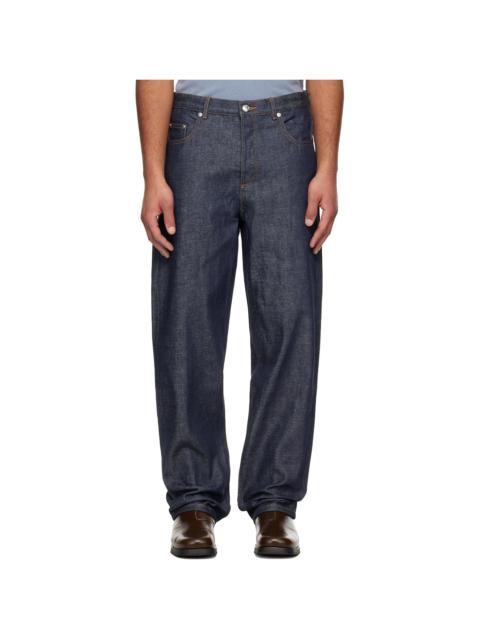 A.P.C. Navy Fairfax Jeans