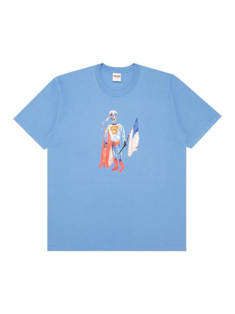 Supreme Skeleton Tee 'Dusty Light Royal'