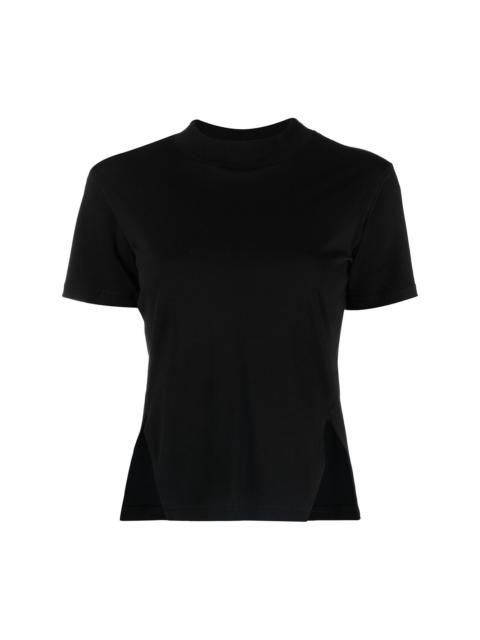Song for the Mute side-slit cotton T-shirt