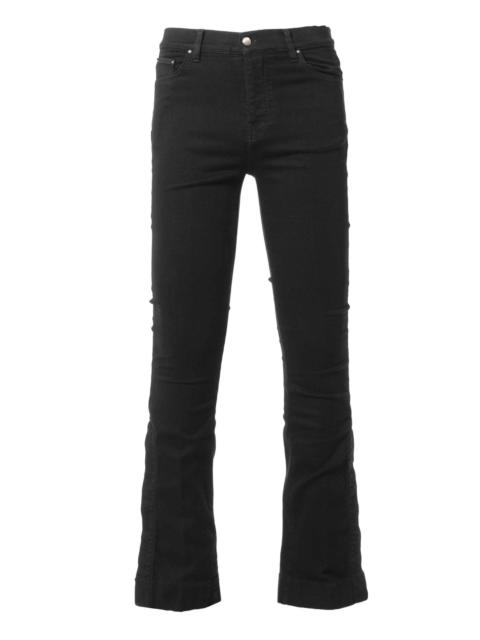STACKED FLARE JEAN / BLK OD