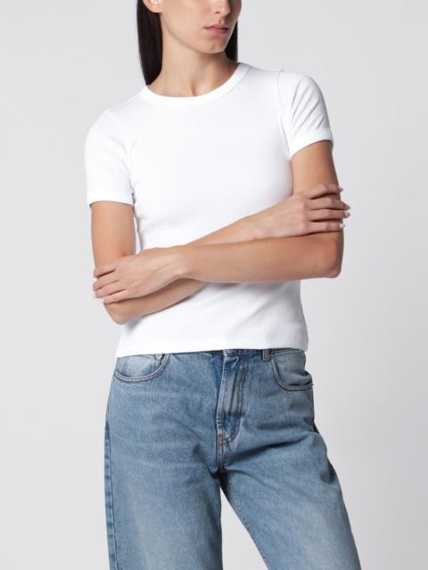 FLORE FLORE White Car Tee Organic Cotton T-Shirt