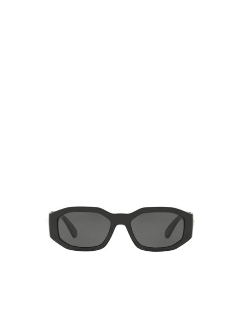 VERSACE Medusa Biggie geometric-frame sunglasses