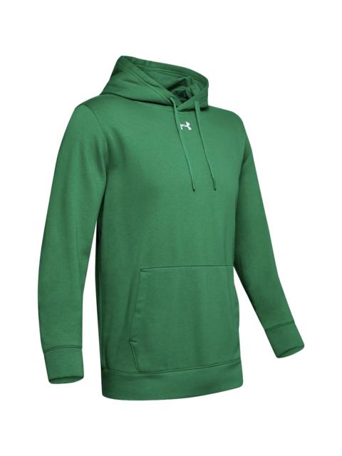 Under Armour Hustle Fleece Hoodie "Team Kelly Green / White" 1300123 305