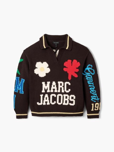 Marc Jacobs MARC JACOBS VARSITY KNIT POLO
