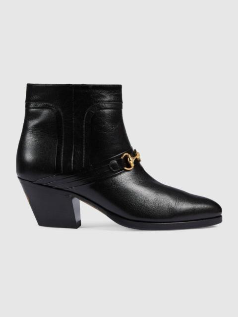 GUCCI Women's boot with Interlocking G Horsebit