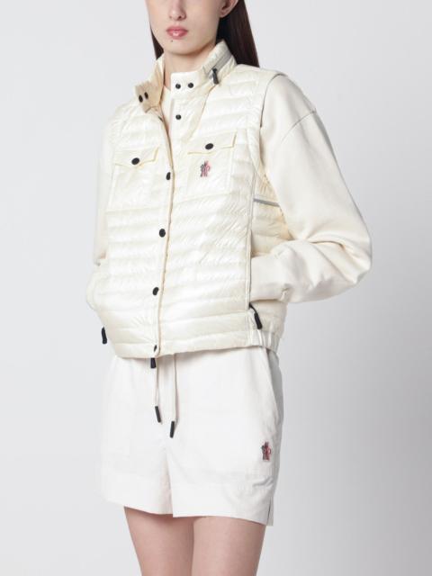 Moncler Grenoble Gumiane padded vest white
