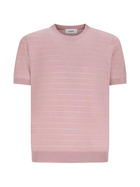 LARDINI striped short-sleeve T-shirt
