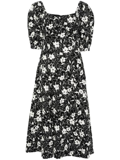 Polo Ralph Lauren floral-print midi dress
