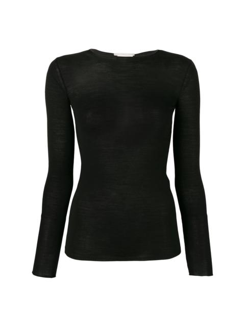 Stella McCartney sheer slim fit top