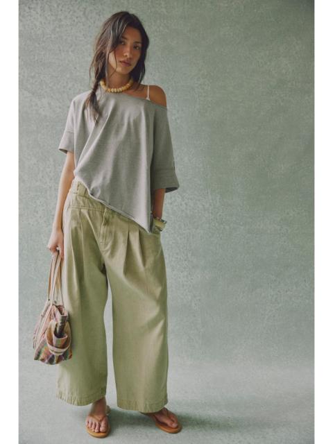 FREE PEOPLE Central Harem Low-Rise Wide-Leg Trousers