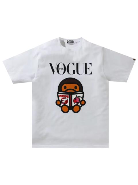 A BATHING APE® BAPE x VOGUE Baby Milo Tee 'White'
