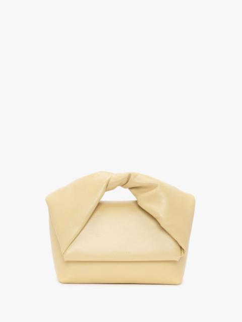 JW Anderson LARGE TWISTER - LEATHER TOP HANDLE BAG