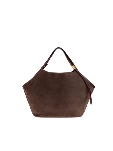 kate spade large Deco suede tote bag