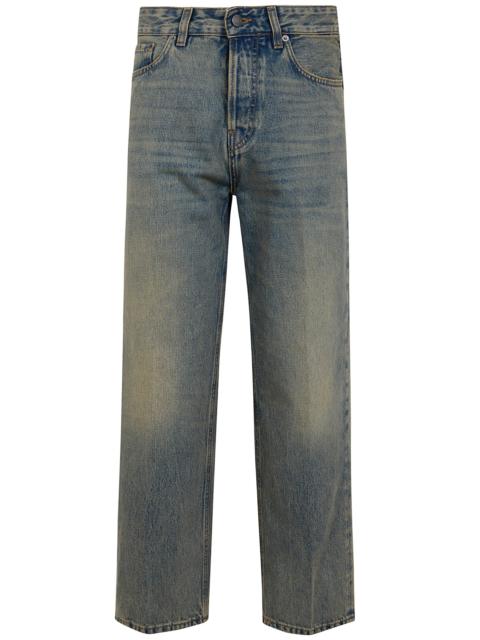 HAIKURE Jeans Gamba Dritta "Betty Earth Blue"
