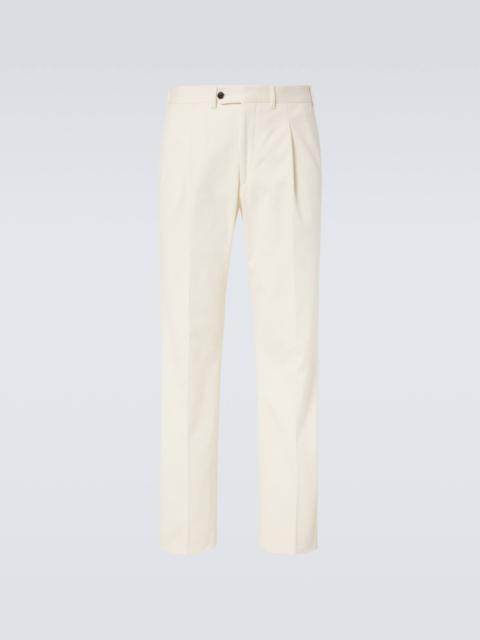 SAMAN AMEL Amo cotton straight pants