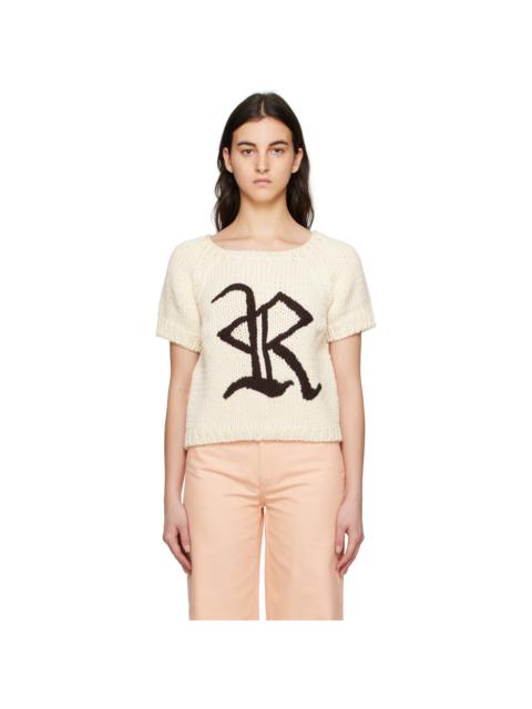Raf Simons Off-White Bulky Sweater