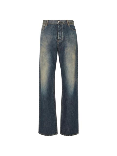 FENDI Fendi Faded-effect Jeans