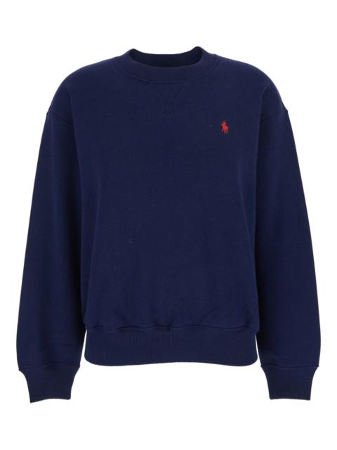 Polo Ralph Lauren embroidered-logo crew-neck sweatshirt