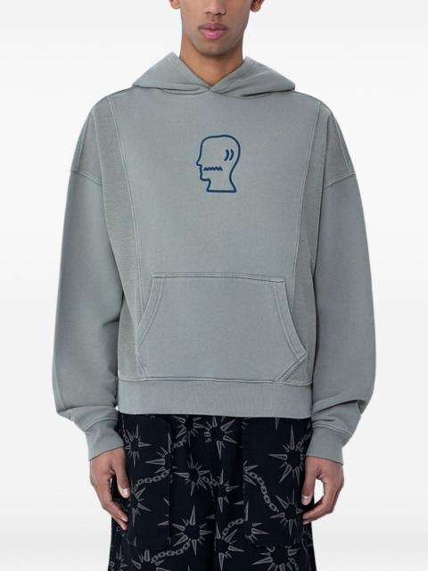 BRAIN DEAD graphic-motif hoodie