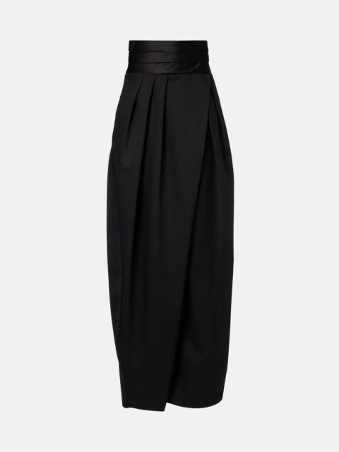 Alaïa Wool wide-leg pants