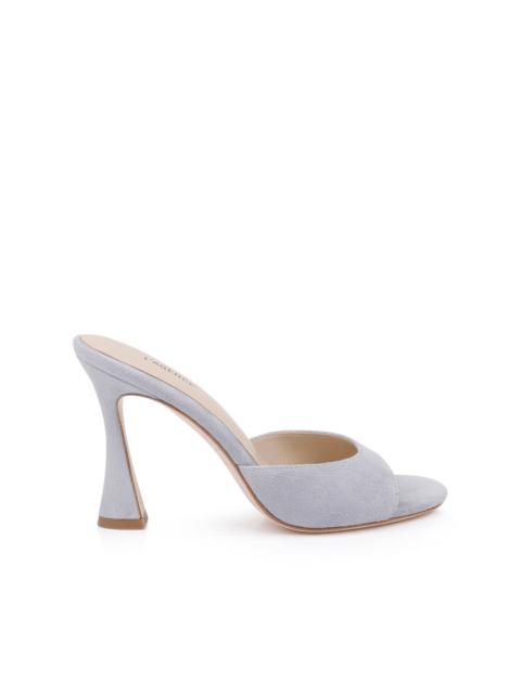 L'AGENCE Avery Suede Open-Toe Mule