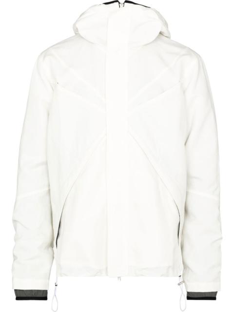 RANRA Ljos zipped pockets hooded jacket