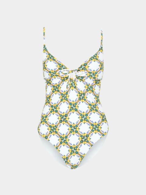 MILLY Lemon Tile Ring One Piece