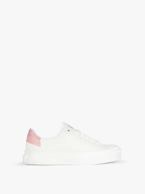 Givenchy SNEAKERS IN TWO TONE LEATHER