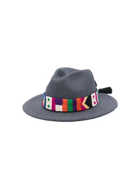 ERES Ignacio tassel-detail hat