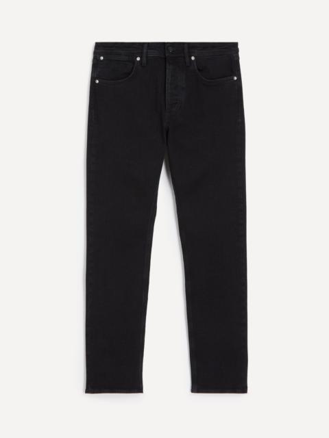 Stone Island Stretch Black Slim-Fit Jeans in Black Rinse