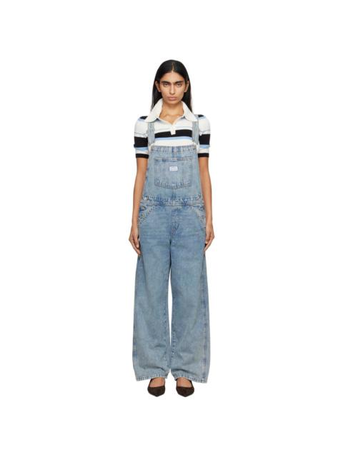 Blue Vintage Denim Overalls