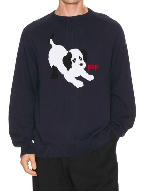 Pop Trading Company Knitted Joy Crew Neck