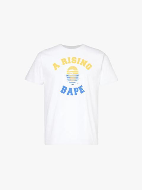 A Rising Bape short-sleeved cotton-jersey T-shirt