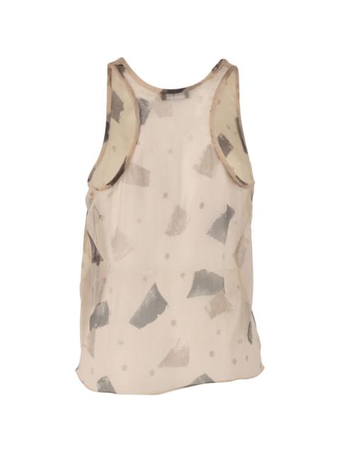 EMPORIO ARMANI patterned top