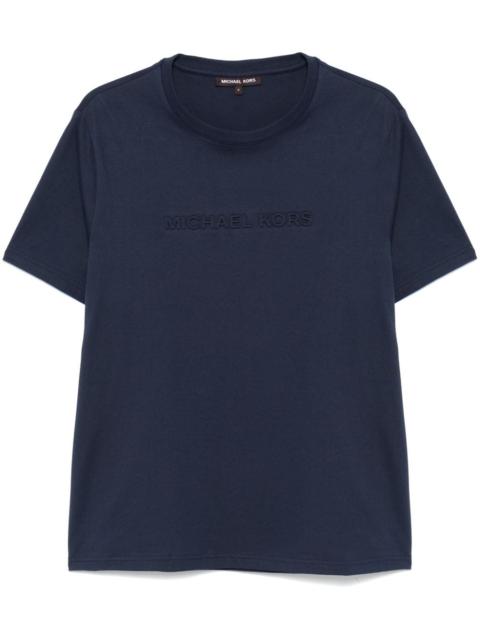 MICHAEL KORS logo-embossed T-shirt
